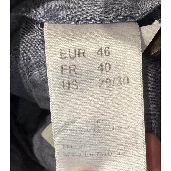 Bonne Gueule Pants Men’s Size 29 Beige Chino Axel Classic Work Everyday READ - Picture 6 of 10